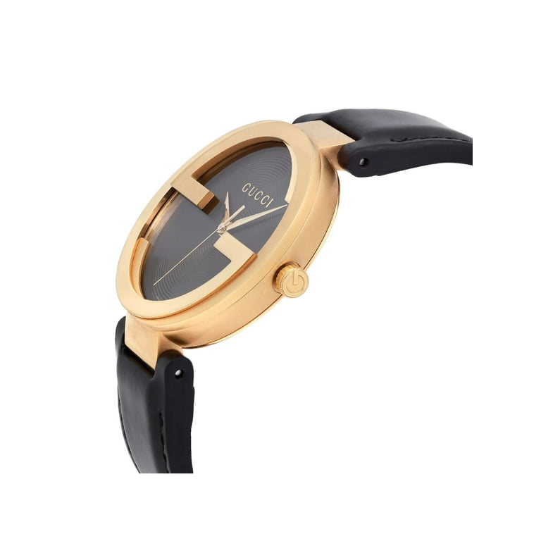 Gucci YA133212 Interlocking 42mm Men's Quartz Watch with Gold Tone