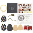 thumbnail image 2 of Embroidery Bag Kit Gold Bag Key Chain Creativity Sweater Chain Sets Accessories Tool Ornaments Petite Small Decorations Fabric Flower, 2 of 8