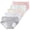 5 Pack-Assorted 04, variant on Valcatch 5 Pack Menstrual Period Panties for Women Girls Period Underwear Cotton Postpartum Briefs