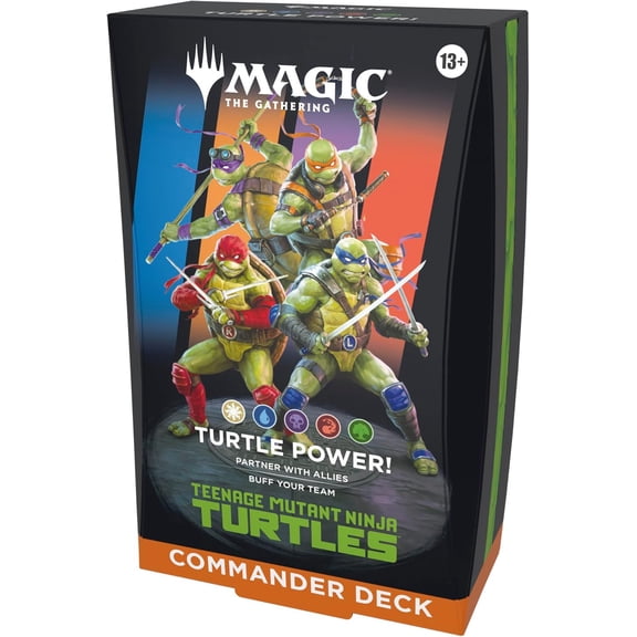 MTG TEENAGE MUTANT NINJA TURTLES COMMANDER DECK