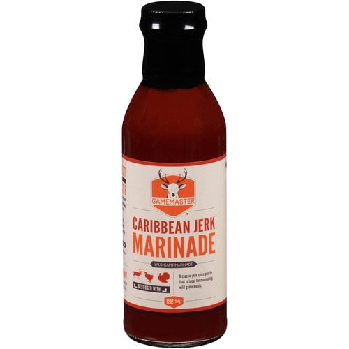 GameMaster Caribbean Jerk Marinade, 12 oz