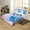 Blue Pink, variant on Dog Kids Bedding Set Kawaii Corgi Queen Comforter Cover Cute Puppy Heart Watercolor Duvet Cover Cartoon Pet Pug Animals Quilt Cover Purple Pink for Kids Boys Girls Teens(No Comforter)