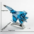 thumbnail image 2 of High Simulation 1:100 SU-30MKK Fighter Collectible Alloy Model for Aviation Enthusiasts Mini Decor Toy, 2 of 9