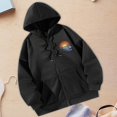 thumbnail image 1 of Sudadera con capucha para hombre y mujer, con cremallera completa, elegante, transpirable, cómoda, Y2K, chaqueta con capucha y bolsillos para trabajar XL Yinane Sudadera con capucha, 1 of 8