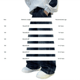 thumbnail image 2 of Ruyang Boys Star Embroidery Baggy Jeans Straight Wide Leg High Elastic Waist Teens Kids Denim Pants Fashion Causal Loose Fit Bottoms, 2 of 8