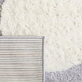 thumbnail image 6 of SAFAVIEH Norway Dusko Trellis Area Rug, Grey/Ivory, 6'7" x 6'7" Round, 6 of 8
