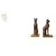 thumbnail image 1 of Adhesivo de pared,Pegatinas de pared de vides colgantes para dormitorio,Calcomanía de pared con hojas de plantas verdes para oficina,Figura de mesa,Estatua de gato sujetalibros para, 1 of 8