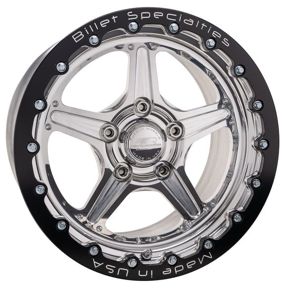 BILLET SPECIALTIES Street Lite Wheel Polished 15x15 6.50in BS partNumber: RSB23515L6165