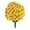 Yellow, variant on HomelyJoy Faux Flower Bush, Yellow Outdoor Ground Stake, Weatherproof Floral Decor for Lawn Pathway and Garden Landscaping