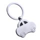 thumbnail image 1 of Llavero de metal con forma de escarabajo para coche, ideal para bolso, bolso, decoración, regalo creativo (plateado), 1 of 5