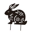 thumbnail image 2 of koolsoo Bunny Animal Statue Garden Decor Easter Lifelike Photographic Props Easter Decor B, 2 of 9