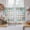White, variant on Beach Coastal Kitchen Curtain for Berdoom Living Room Cafe 45 Inch Length, Summer Coral Starfish Nautical Ocean Retro Tiers Curtains Light Filtering Drapes Window Treatment 2 Panels 52"Wx45"L