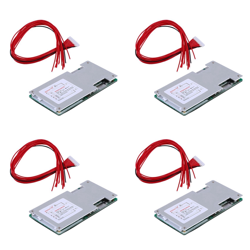 4X 20S 60V 45A LiFePo4 Battery Protection Board PCB with Balance for Motorcycle E-Bike Scooter