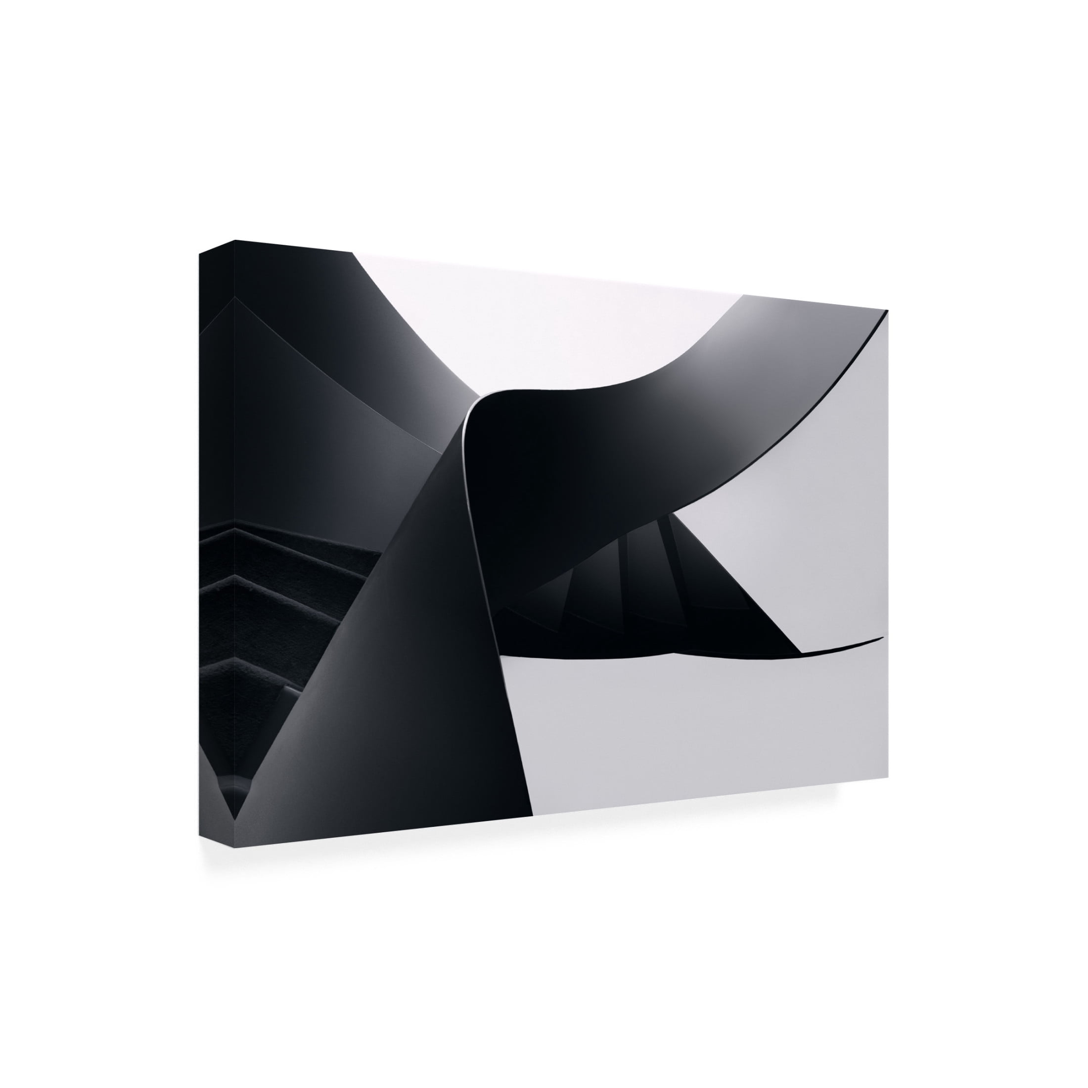 Trademark Fine Art Olavo Azevedo Diverging lines Canvas Wall Art