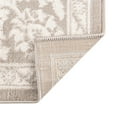 thumbnail image 6 of Unique Loom Charlotte Collection Area Rug - Carmel (6' 1" x 9' Rectangle Light Gray/Ivory), 6 of 6