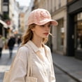 thumbnail image 6 of 2026 Marine Life Printed Baseball Cap, Ocean Creatures Embroidery Cap, Garden Morning Baseball Cap,Adjustable Lightweight Casual Soft Cotton Sun Hat for Women(Crab), 6 of 7