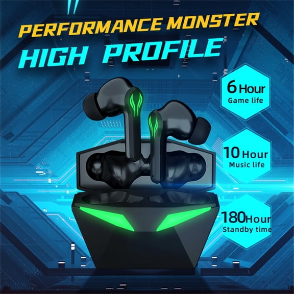 True Wireless Earbuds, In Ear Bluetooth Headphones with Bluetooth 5.0, ANC, HiFi Stereo and Charging Case for Travel and Music