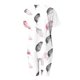 thumbnail image 4 of Blusas para las Mujeres Casual Impreso Cuello en V Manga Corta Blusa Pantalones Cortos, Conjuntos de Ropa para las Mujeres, 4 of 5