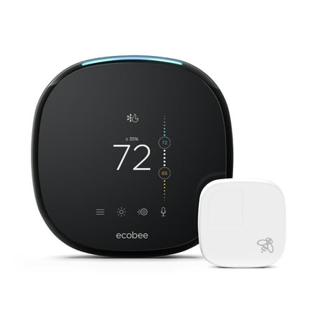 ecobee4 Smart Thermostat + Room Sensors, No Hub Required