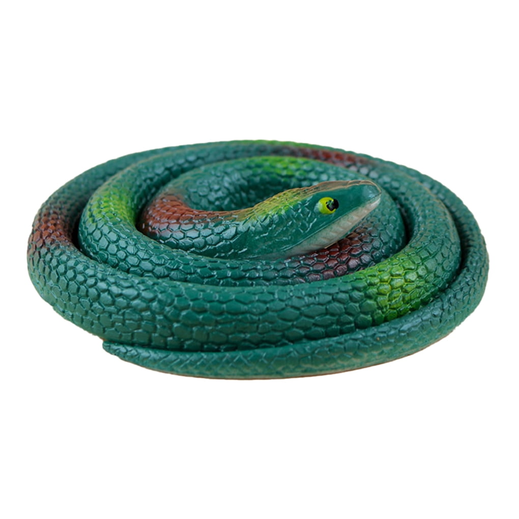 Linyer Fake Snakes Realistic Novelty Toys Simulation Accessories Animal ...
