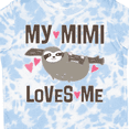 thumbnail image 4 of Inktastic My Mimi Loves Me Sloth Girls Toddler T-Shirt, 4 of 5