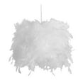 thumbnail image 1 of LOVIVER Feather Lamp Shade for Ceiling Light Accessory Mordern Lamp Cover Chandelier for, 1 of 8