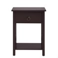 thumbnail image 6 of Wooden Table with Storage Shelf, Drawer by Naomi Home, 6 of 8