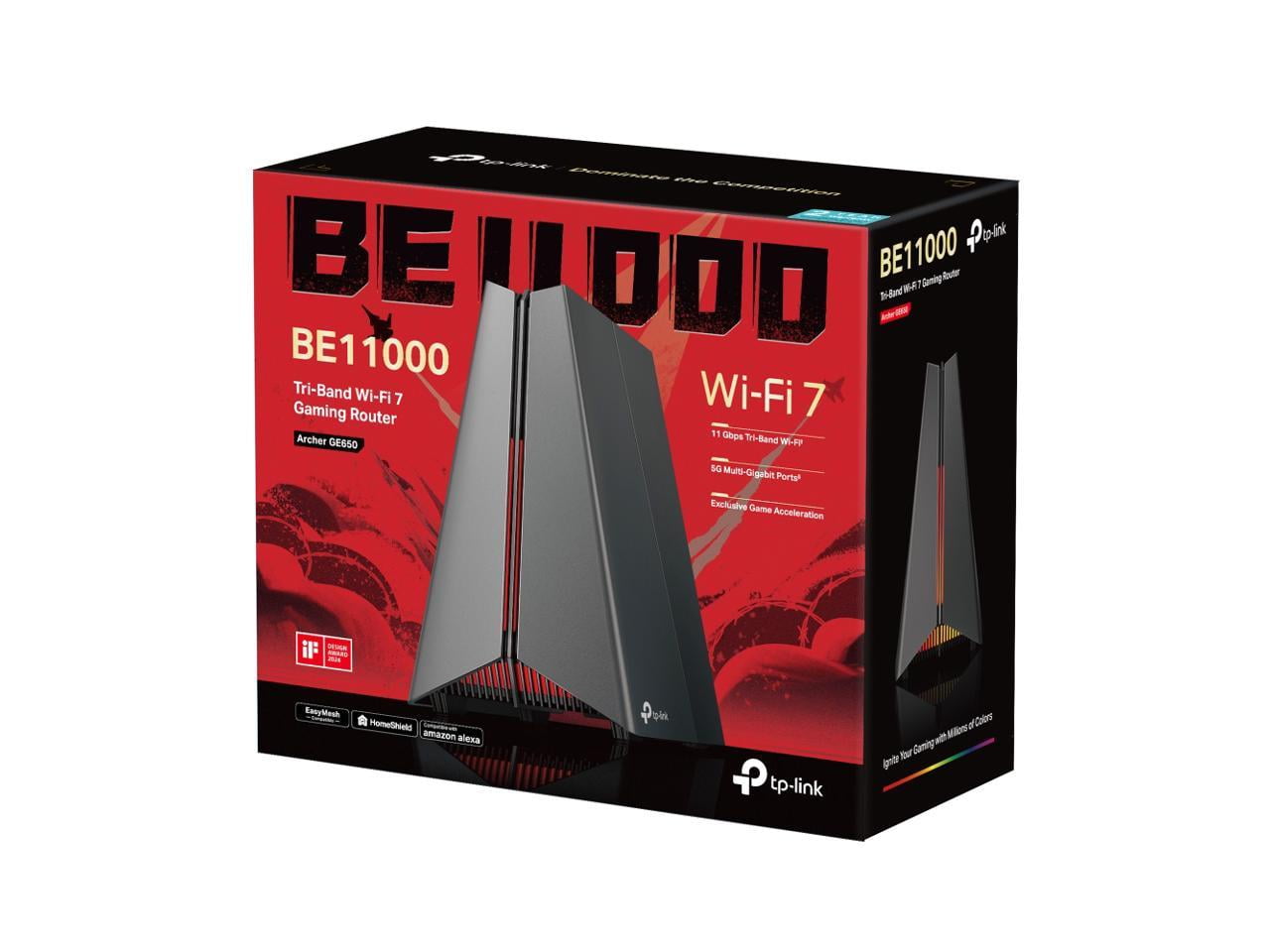 TP-Link WiFi 7 Archer GE650 BE11000 Tri-Band Gaming Router