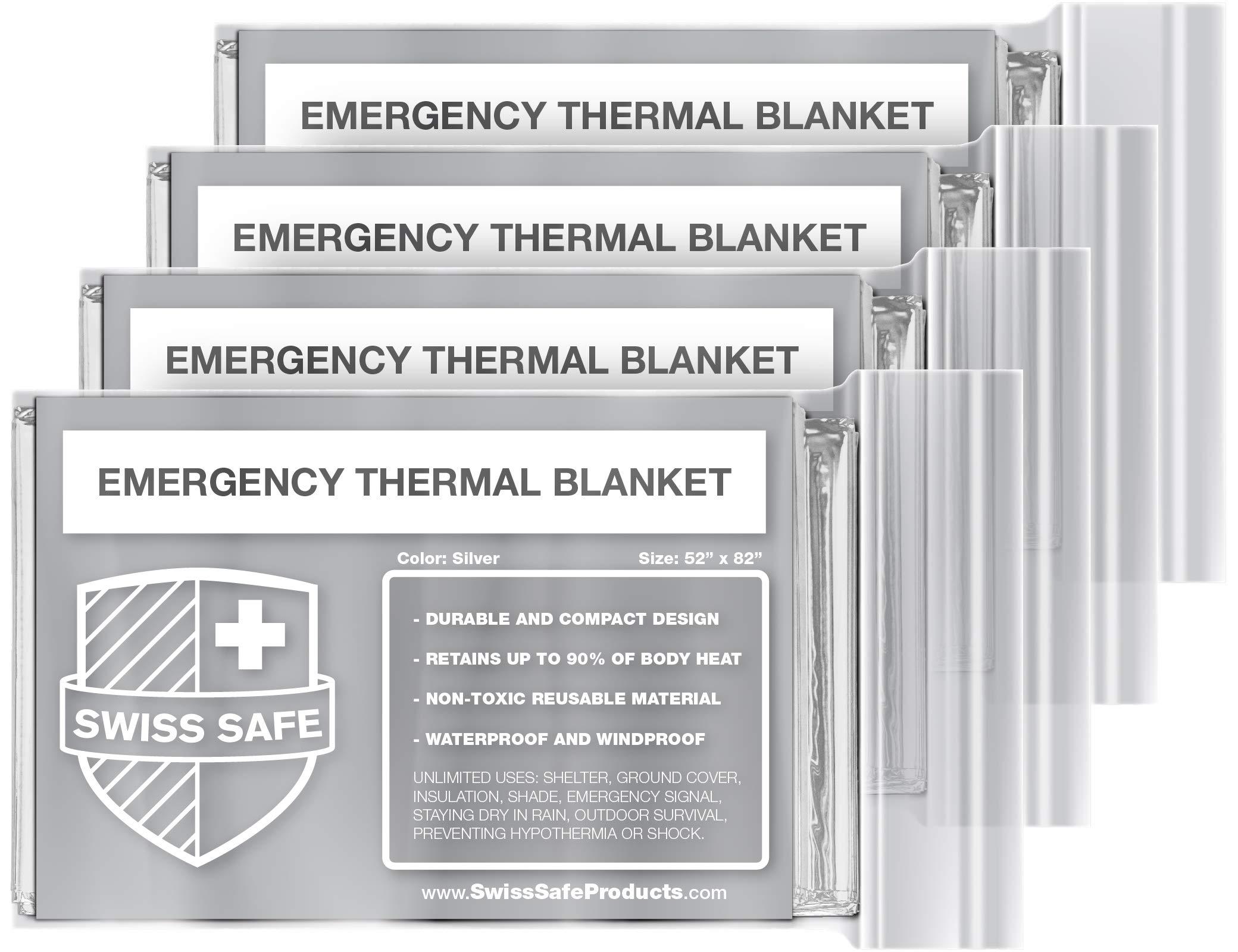 Emergency Blanket Foil Space Blanket Survival Safety First Aid Body Thermal A
