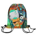 thumbnail image 2 of The Octonauts Drawstring Backpacks Gym Athlete Bag Draw String Bags for Sports, Travel, Swimming, Beach, 2 of 8