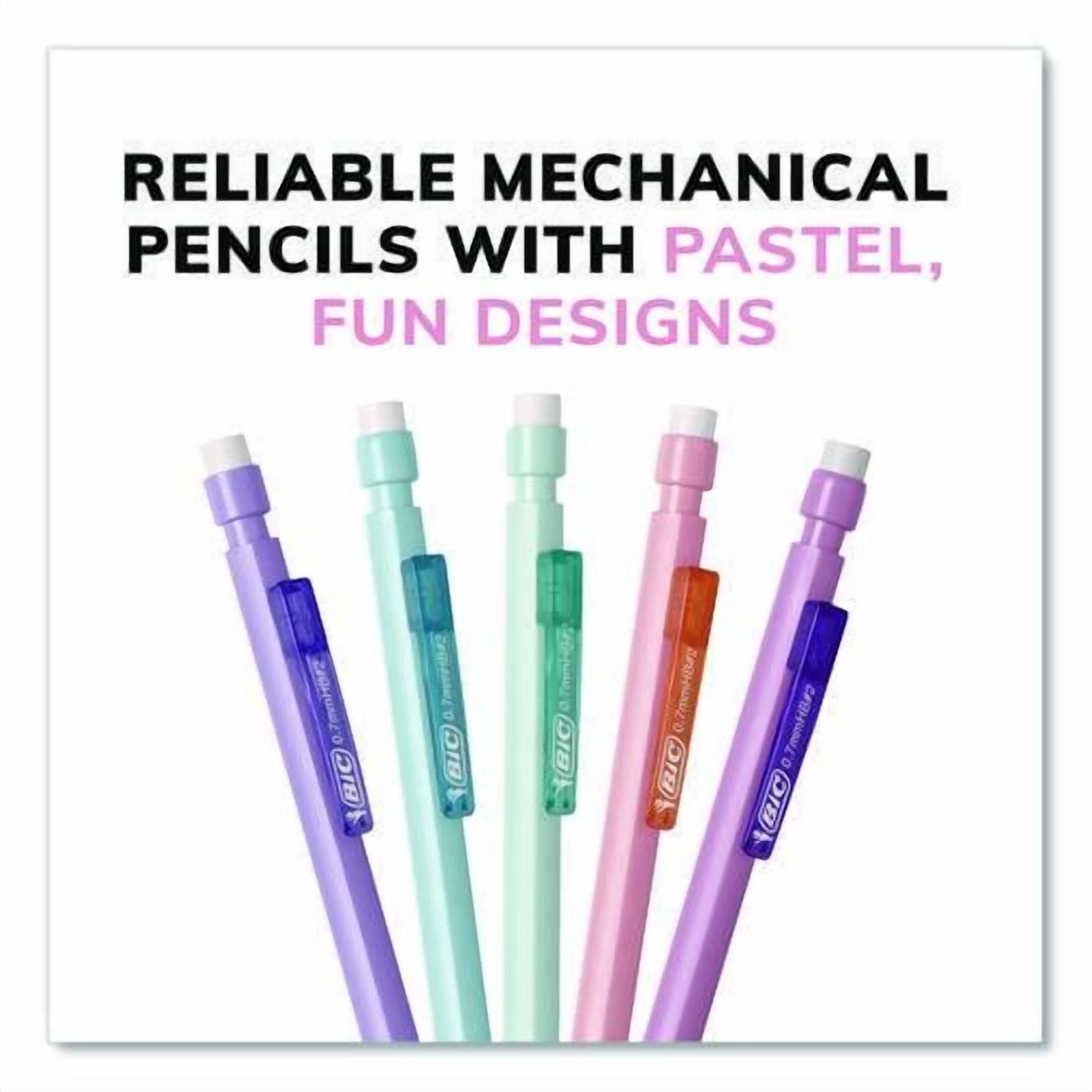 Xtra Smooth Mechanical Pencil, HB #2 Black Lead, Assorted Pastel Color Barrels, 40/Pack | Bundle of 2