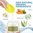 thumbnail image 3 of Linnome Kojic Acid and Turmeric Cleansing Pads 25pc, Face Exfoliating Pads 90ml, Multicolor, 3 of 6