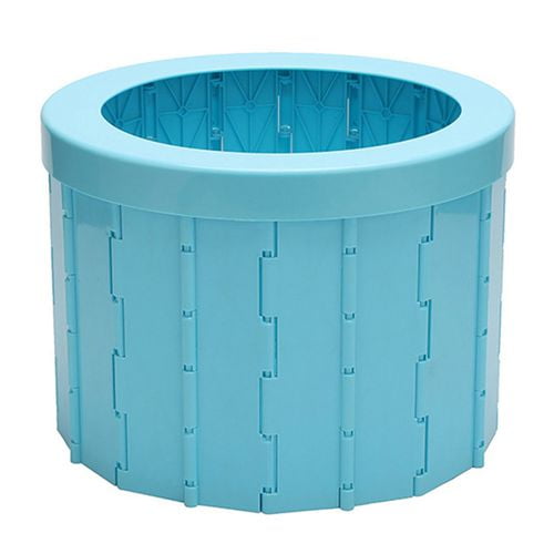 PWFE Portable Toilet Camping Commode, Folding Travel Potty Commode