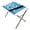 Blue, variant on Pet Bathing Grooming Sling with Safety Strap, 16.54x23.62in Foldable Stand for Cats & Small Dogs, Non Mesh Table for Shower & Drying (Blue)
