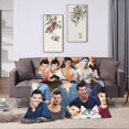 Blanket Taylor Lautner Soft and Comfortable Wool Fleece Throw Blankets