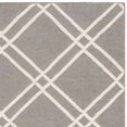 thumbnail image 3 of Safavieh Dhurries Grey Contemporary Rug - Runner 2'6" x 8', 3 of 3