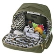 thumbnail image 3 of Mochila Pañalera Baby Essentials Fishe Con Bolsillos Para Celular Y Tablet Y Clips Para Cochecito Olive, 3 of 3