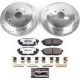 thumbnail image 3 of Power Stop Rear Z26 Street Warrior Brake Pad and Rotor Kit K5883-26, 3 of 9