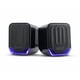 thumbnail image 1 of Bocinas Para Pc, Laptop Y Portatiles Con Conexión Usb Y Jack 3.5mm Sonido Estéreo 2.0 Diseño Compacto Y Luces Led, 10w, 1 of 6