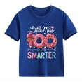 thumbnail image 7 of YUEHUA Kid Boys Girls 100th Day of School Rainbow Happy 100 Days T-Shirt, 7 of 7