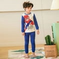 thumbnail image 1 of Pijamas de dibujos animados para niños y niñas, traje de otoño, ropa para bebés, Pijamas de Navidad, Infanti, 1 of 4