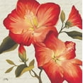 thumbnail image 2 of Medley, Elizabeth 12x12 White Modern Wood Framed Museum Art Print Titled - Flowers with Script II, 2 of 4
