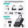 thumbnail image 4 of Power Strip imokin 100 W GaN USB-C de 6 puertos con protector contra sobretensiones, 4 of 8