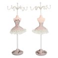 thumbnail image 1 of Soporte Para Estante De Joyería Para Vestido Modelo, Estante Para Falda Modelo Princesa Maniquí, Soporte Para Exposición De Joyería Con Material De Resina Para Niñas Y Mujeres, 1 of 7