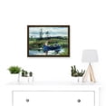thumbnail image 2 of Winslow Homer The Blue Boat Painting Artwork Framed Wall Art Print A4, 2 of 4