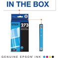 thumbnail image 2 of Epson T273220-S T273 Clarian Premium Cyan Ink Cartridge, Standard Capacity, 2 of 5