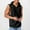Black, variant on Bcfgryg 2025 Summer Men's Hooded Exercise Fitness Training Zipper Cardigan Sleeveless Vest Vest for Men