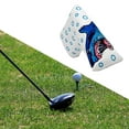 thumbnail image 2 of stanreset Waterproof Golf Putter Headcover PU Club Blade Head Cover Protective Sleeve, 2 of 9