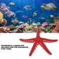thumbnail image 4 of Aquarium Simulation Starfish, Luminous Simulation Starfish, Plastic Aquarium For Fish Tank Red, 4 of 8