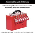 thumbnail image 3 of Master Lock 498A Latch Tight Group Lock Box, Portable, Red, 3 of 5